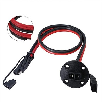 Solarpanel 10AWG SAE zu SAE Kabel Stromladeger Kabel Cord Adapter Steckverbinder
