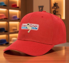 Forrest Gump Bubba Gump 1994 Cotton Snapback Baseball Cap Red