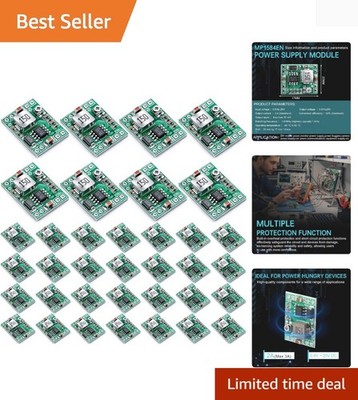 3 Pack MP1584EN DC-DC Buck Converter Adjustable Power Module 24V to 12V 9V 5V 3V
