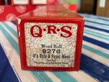 Vintage Q-R-S Player Piano Roll 9276 It's Only A Paper Moon