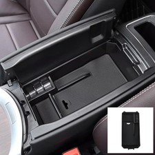 F&uuml;r Mercedes-Benz GLC X253 GLC Coupe Mittelkonsole Organizer Ablagebox Schwarz
