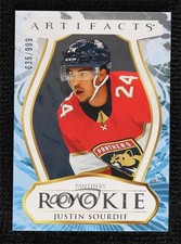2023-24 Upper Deck Artifacts Rookie Redemptions 635/999 Justin Sourdif #245 1gk6