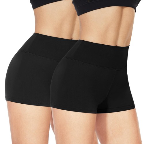 NexiEpoch 2 Pack Biker Shorts for Women - 3"/5"/8" Booty Volleyball High Wais...