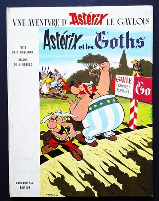 ASTERIX et les Goths 1963 Album-Erstausgabe