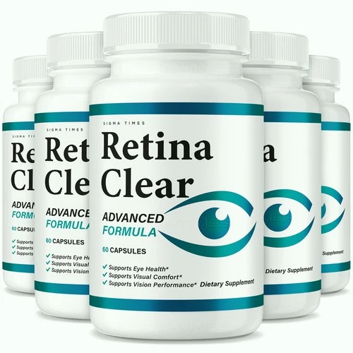 Retina Clear – Retina Clear Capsules for Eyes - 5 Pack