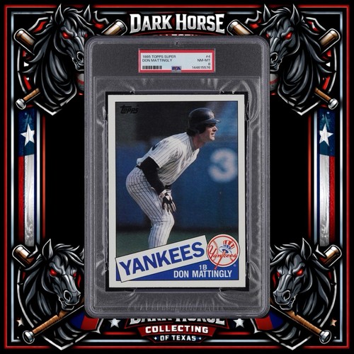 Don Mattingly #4 1985 Topps Super card
