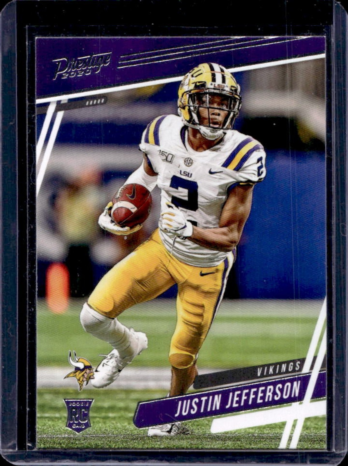 2020 Panini Prestige Justin Jefferson RC Rookie #267 Vikings