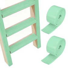 Bunk Bed Ladder Pad, 2m/6.5 Ft, Green 2 Pcs , Bunk Bed Step Foam Padding