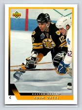 1993-94 Upper Deck #327 Adam Oates Boston Bruins Hockey Card
