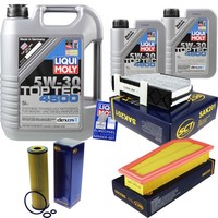 SCT Inspektionspaket 7L Liqui Moly Top Tec 4600 5W-30 FüR Mercedes C-Klasse