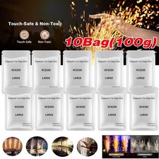 40Bags Cold Spark Machine Ti Powder 100g Bag 3-5M Range Stage Effect outdoor UK