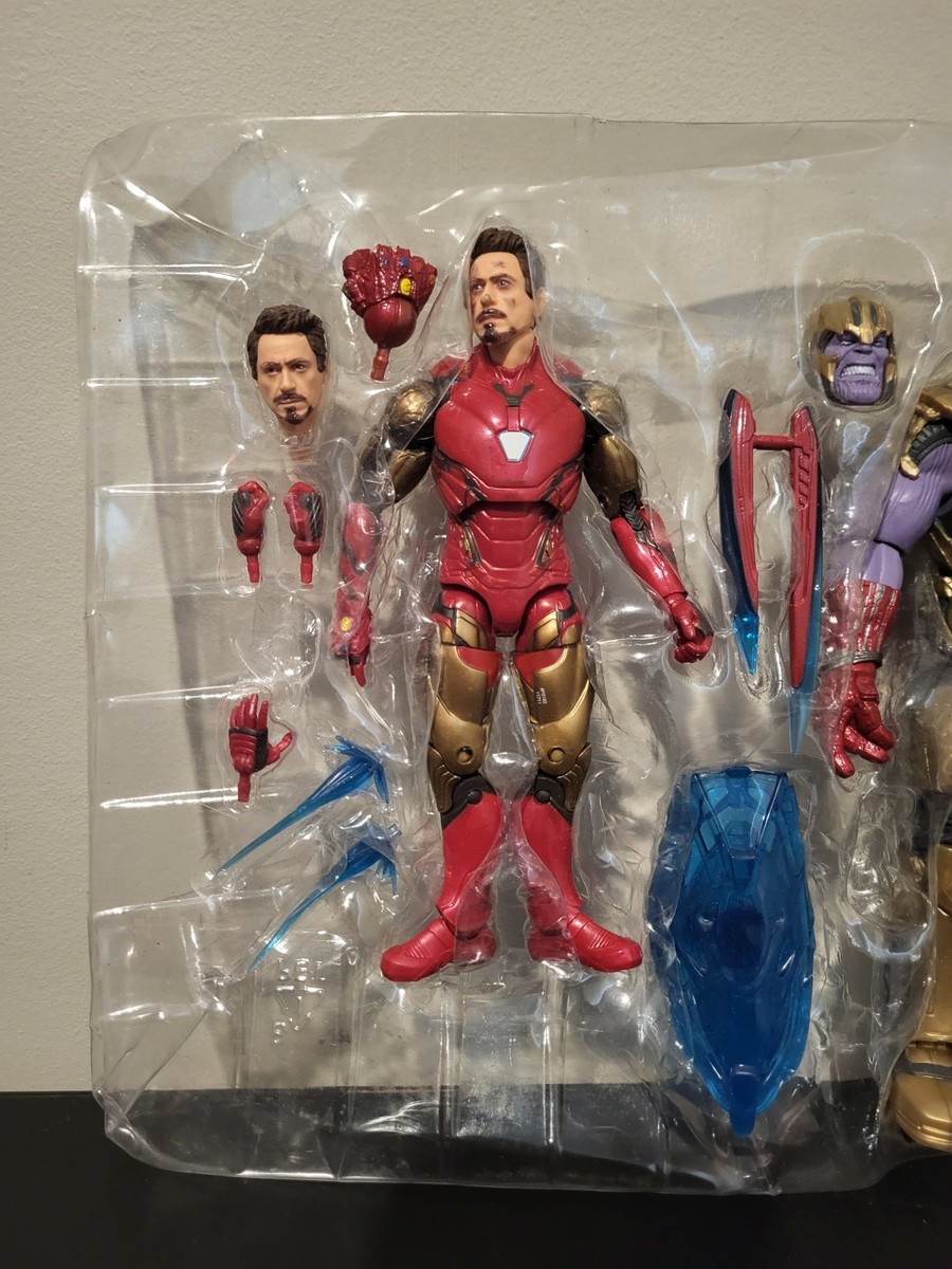 Iron Man Mark LXXXV & Thanos Infinity Saga MARVEL LEGENDS MIB Near