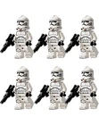 LEGO Star Wars Phase 2 Clone Trooper Minifigure LOT of 6 75372 SW1319 New