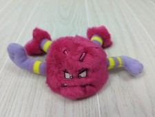 Silly Slammers Beanbag Stuffed Plush Julius Seizure pink purple w/ sounds