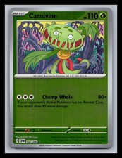 Pokémon TCG Chaos Rising Carnivine 004/086 NM Reverse Holo
