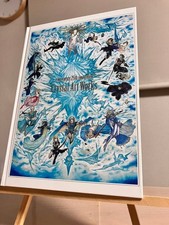 Final Fantasy 25th Anniversary Visual Art Collection Crystal Art Works