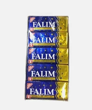 Falim Sugarless Plain Gum, Mastic (20 Pack (100 Pieces))