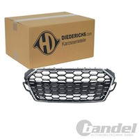Diederichs Sport Grill KÜHlergrill Schwarz Chrom Glanz Passend FüR Audi A5 F5
