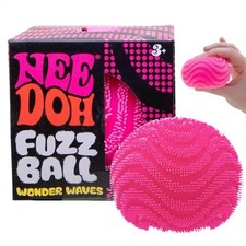 Schylling NeeDoh Fuzz Ball - Giocattolo Sensoriale con Texture in Velluto Soft Cloud Squish