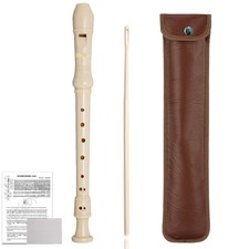 Soprano Recorder German Style C Key ABS 8 Hole Flute Detachable Kids Recorder...