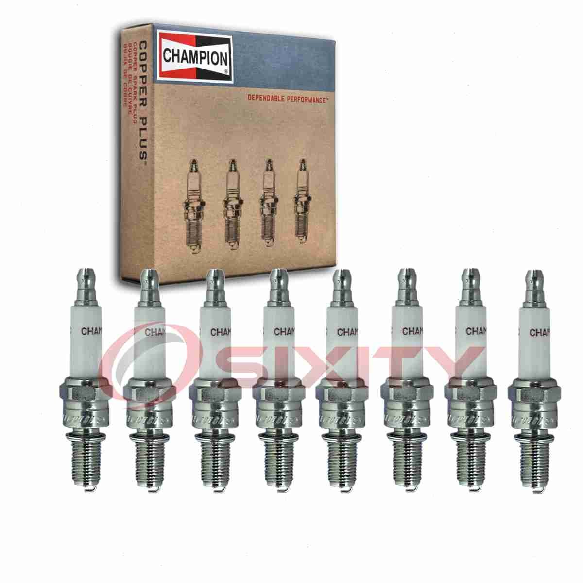 8 pc Champion Spark Plugs for 1994-1996 Ferrari F355 Berlinetta 3.5L V8 qx