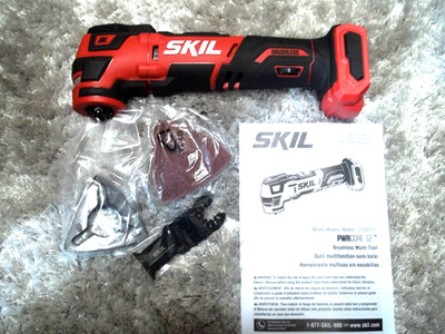 NEW SKIL PWRCORE 12Volt 12V Brushless Oscillating Multi-Tool  - TOOL ONLY