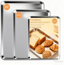 Stainless Steel Baking Sheet Set