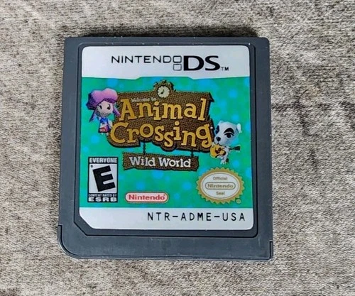 Animal Crossing Wild World (Nintendo DS, 2005) Cartridge Only - TESTED WORKING