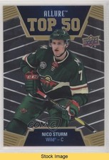 2019-20 Upper Deck Allure Top 50 Nico Sturm #T50-43 READ kr0