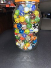 Marble Collection In Glass Jar Four Pounds With Jar Fast Shipping