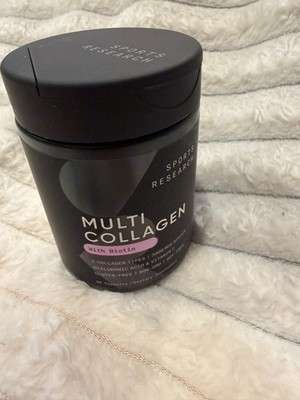 Sports Research Multi Collagen Complex, 3000 mcg of Biotin per Serving,90 Count 