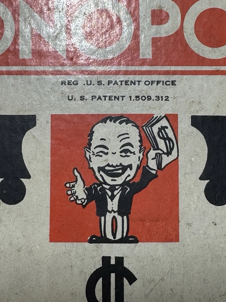 Juego Monopoly Vintage 1935 Raro Único 1ª Patente 1509312 Todas las Cartas Ficha Sin Tablero Foto 3 de 4