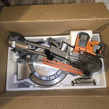 RIDGID R4222 15 Amp Corded 12 in. Dual Bevel Sliding Miter Saw