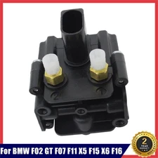 For BMW F15 F16 F02 F04 F07 F11 Air Suspension Solenoid Valve Block 37206864215