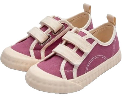 Balabala Kids Toddler Canvas Walking Shoes, Pink, EU 32 | US 1