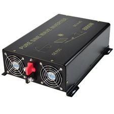 8000W Pure Sine Wave Inverter 24V to 240V Car Power Converter Home Solar System