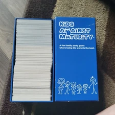 Kids Against Maturity Card Game + Expansions 1 & 2 | Family Game Night Fun