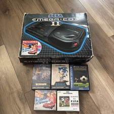 Sega Mega CD 2 and Mega  Drive 2 Bundle with games