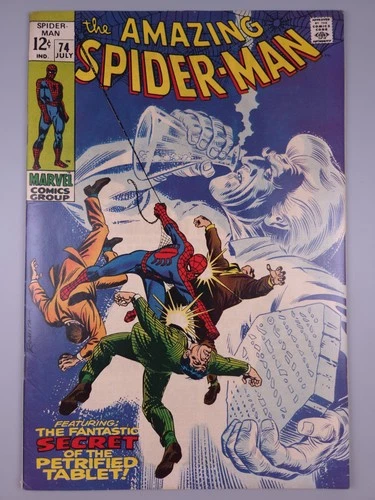 Amazing Spider-Man #74 VF+ Marvel 1969 Spider-Man Silver Age Comic High Grade