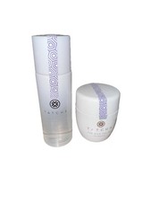 Tacha the essence 0.8oz + Tatcha The Rice Polish Classic 0.5oz NWOB SEALED