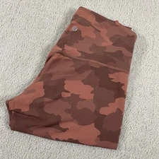 Lululemon Align High Rise Pant Women 6 25” Brier Rose Heritage 365 Camo Leggings