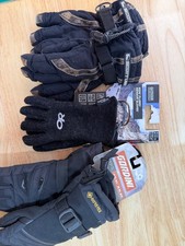 Gordini Gore-Tex Outdoor Research Scott USA Juniors Med Gloves 2/new, 1 used