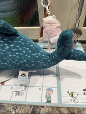 Jellycat NWT Whale Shark Plush Stuffed Animal Authentic Gobfrey Blue