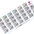 Umbrella Corporation Virus Parasites Fungus Vial Sticker decal 25x17.5mm