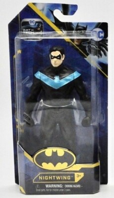 Nighwing Action Figure Spin Master DC Bat Tech WB Shield