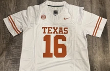 Arch Manning Texas Longhorns White Jersey Men’s Size S-3XL