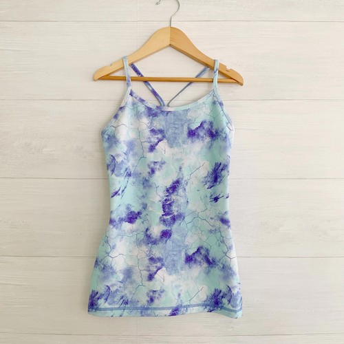 Lot of 2 ivivva - Blue abstract tanks, sz 10 - Picture 4 of 8