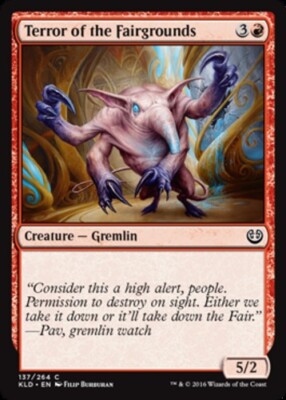 Terror of the Fairgrounds - Foil x1 - Kaladesh - NM-Mint, English - Kaladesh