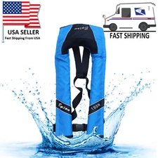 A++ Quality Kayak Fishing Inflatable Life Jacket PFD Fit Universal Fishing Vest