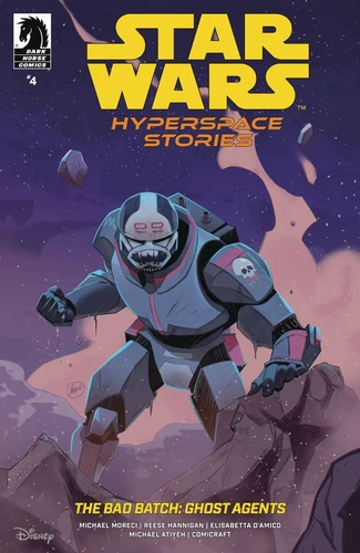 Star Wars Bad Batch Ghost Agents #4 French Carlomagno Variant